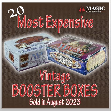 mtg booster box distribution|most expensive mtg booster box.